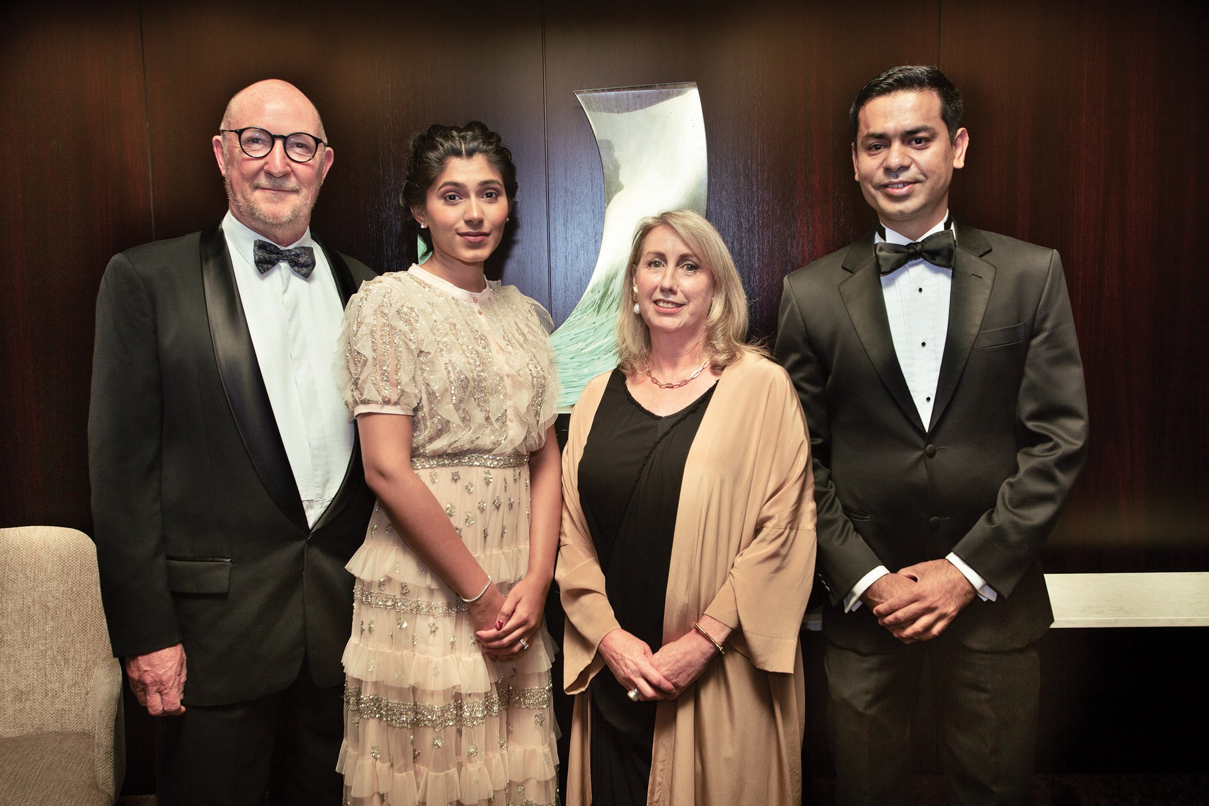 Tāmaki Health_David Codyre, Pallavi Mishra, Susan Laurie and Prabhu Pandey at the NZPHA