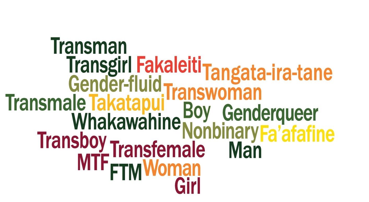Everyone uses different language to describe their gender
