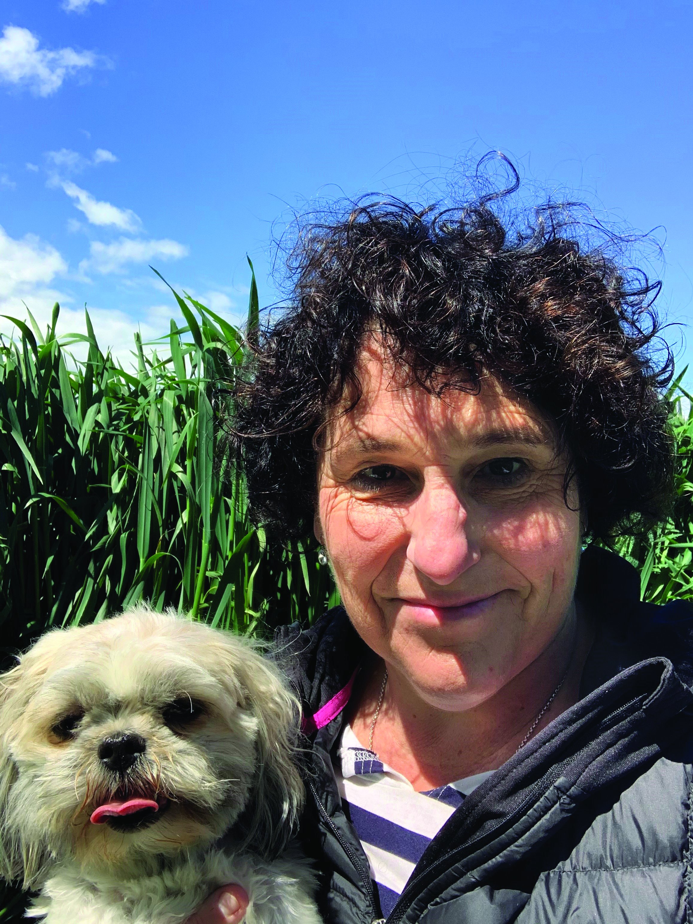 Kate Stark, nurse practitioner and her dog Lulu_Supplied by Kate Stark