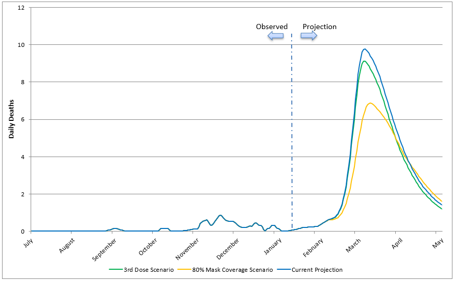 Omicron projected impact figure 2