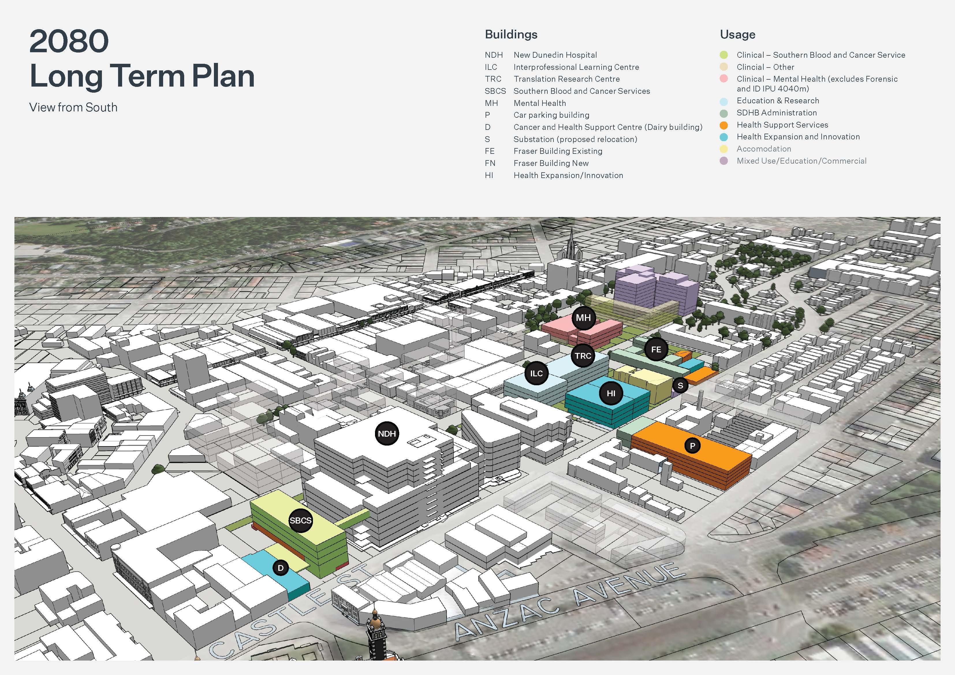 SDHB Site Masterplans_2080 Long Term South