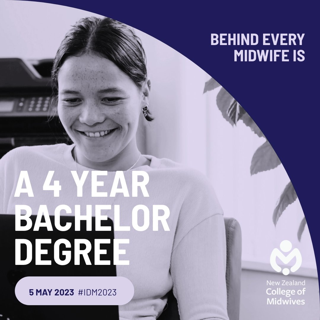 Behind every midwife is a four year Bachelor degree