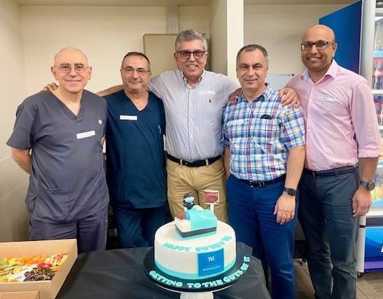 Dr Ali Jafer and team