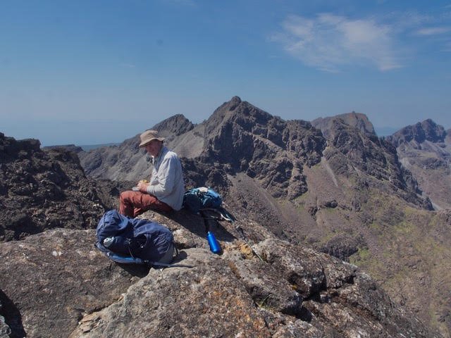 Summit of Sgùrr Dubh Mòr