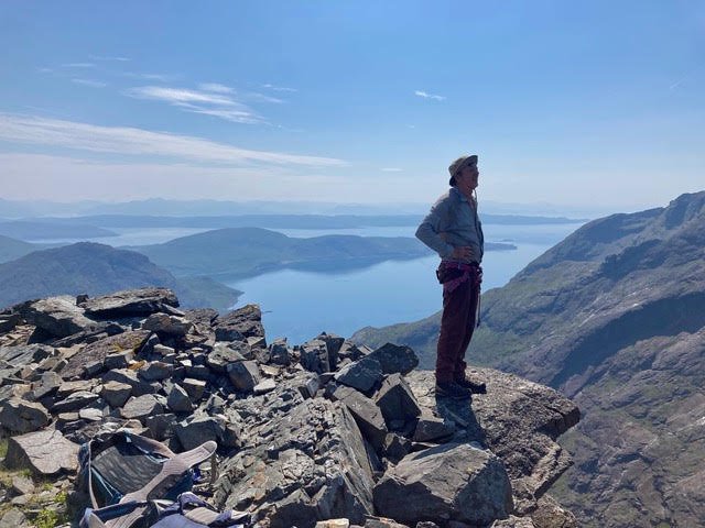 Lower summit Sgùrr na Strì 