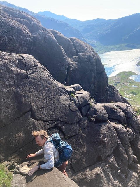 Rock climbing