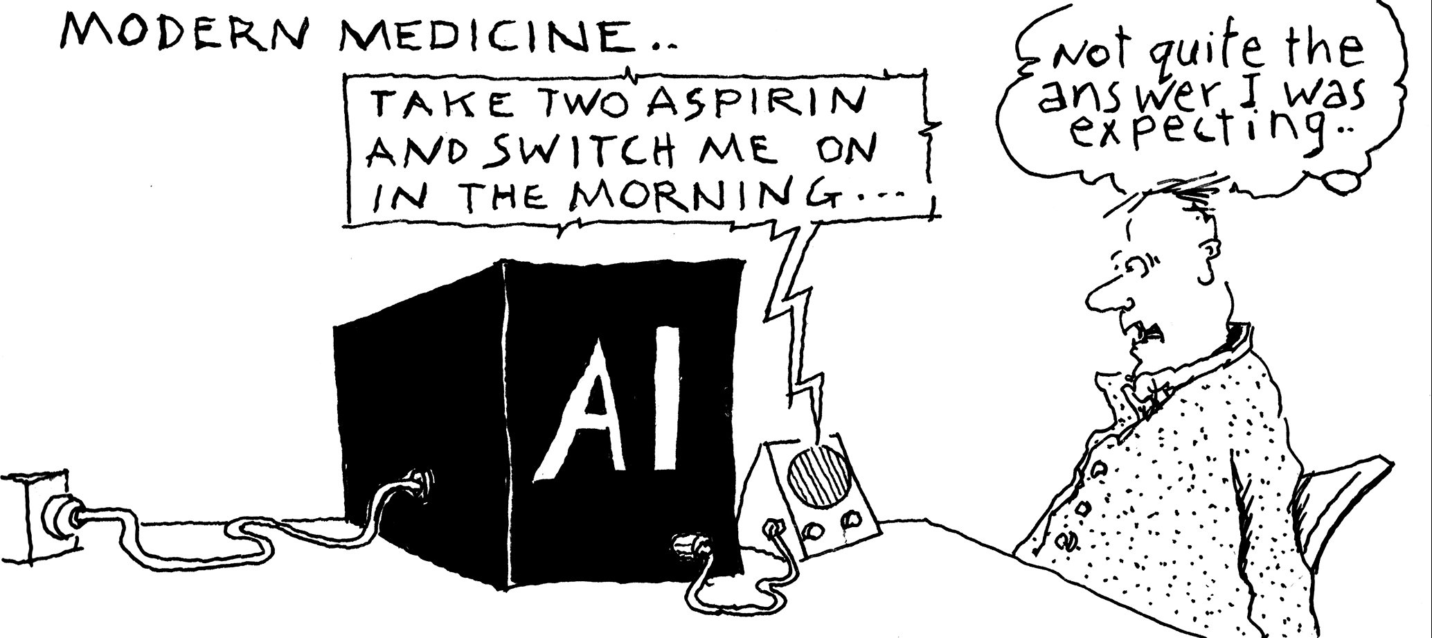 25 September Second Opinion Modern Medicine [Image: Malcolm Walker]