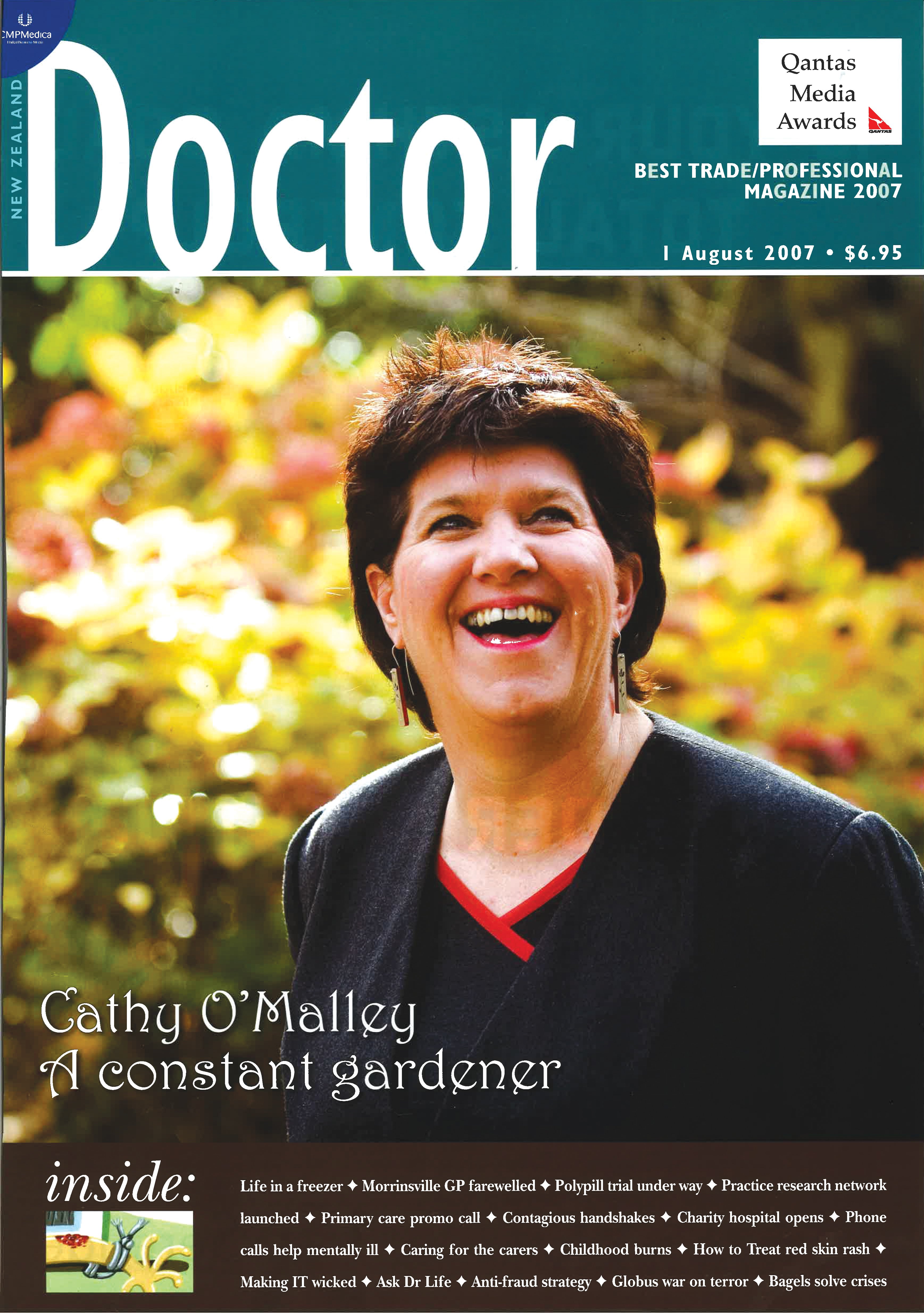 NZD 1st August 2007 front cover 
