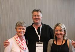 Ann Jones, practice nurse, Botany Medical Practice; Marcus Hawkins, GP, Botany Doctor; Joanne Bach, practice nurse, Botany Doctor