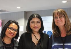 Mary Chapman, Melissa Chua, Claire Bidois, practice nurses with The Doctors Ti Rakau
