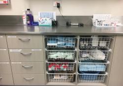 A treatment room