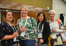 Emma Collins, WCDHB, Amy Connor West Coast PHO, Janet Wong Ratanui Medical and Meriem Wilson WCDHB