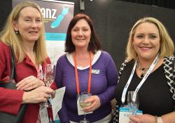 Lyn Allen, Karori Medical Centre Carole Unkovich, PMAANZ, Terri Ross, Clendon Family Health Centre
