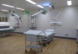 A brand new resuscitation bay in the new development