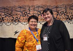 Registered nurse Health Star Pacific Ulufafo Samau and South Seas GP Maryann Heather