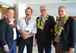 Kiki Maoate - Pacific Medical Association president, Bill Anseline - surgeon and James Lind - ED, Brisbane,  Francis Angew Waitemata DHB