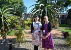 Pacific Pharmacists Association Diana Phone and Natalie Nu'u