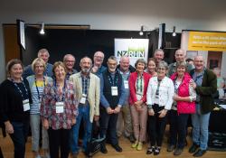 Nancy Malloy, Wellsford, Sue Wilson, Akaroa Iain Russell, Golden Bay, Janne Bills, Karitane, Greville Wood, Greymouth, Martin London, Christchurch, Howard Wilson, Akaroa, Ivan Howie, Great Barrier Island, Tim Malloy, Wellsford, Sue Burton, Kāwhia, Erika Forlong (nee Burton), Blenheim, John Burton, Kāwhia, Leonie Howie, Great Barrier Island, Verne Smith, Ranfurly, Dianne Byrne, Ranfurly and Buzz Burrell, Renwick