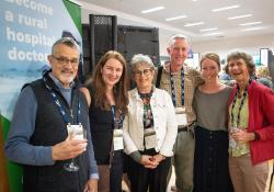 Ivan Howie, Aotea Health, Great Barrier Island, Barbara Fountain, New Zealand Doctor, Auckland, Leonie Howie, rural nurse specialist, Great Barrier Island, John Burton, Kāwhia Health Centre, Waikato, Erika Forlong (nee Burton), nurse, Blenheim, Sue Burton, medical technician, Kāwhia Health Centre