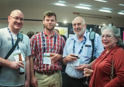 James Gardiner, rural hospital registrar, Palmerston North, Mark Owen-Cooper, Southland Hospital, Invercargill, Stuart Gardiner, Tokoroa Hospital, Waikato, Judith Gardiner, clinical coder, Tokoroa Hospital, Waikato