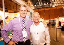 Dirk Potgieter, left, Pfizer, Phil Morcombe, Mylan NZ Ltd