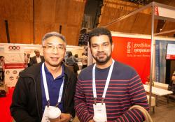 Cliff Ah Kit, left, and Imran Zia, Bakerfield Medical & Urgent Care