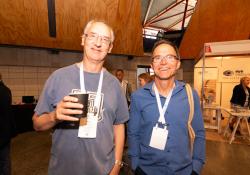 Paul Nicholls, left, Hobsonville Family Doctors, Clinton Anderson, Kawau Bay Health