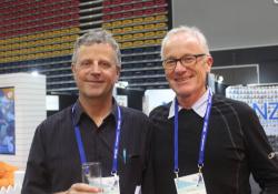 Rod Wynne-Jones of Pokeno and David Shand of Drury Surgery 