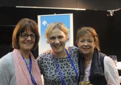 Robyn Filmer of Hillsborough Medical Centre, Robyn Christensen of Bethlehem Medical Centre and Jo Shand of Drury Surgery 