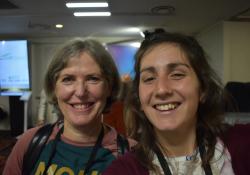 Waimate GP Sarah Creegan and New Zealand Doctor Rata Aotearoa reporter Zahra Shahtahmasebi