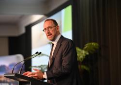Health minister Andrew Little applauded the NZRGPN for taking steps to improve cultural capability 