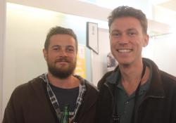 Nathan Wakefield of Northland DHB and David Burton of The Doctors Hastings