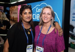 Varsha Paul, Radiant Health, Auckland; Andrea Copeland, He Ako Hiringa, Auckland