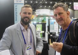Scott Lissington, Te Arai BioFarma; David Wilson, Residential ElderCare Services