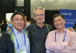 Thomas Doo, a GP at Auckland Central Medical and Health Centre, Martin Minnee, a GP at Hokowhitu Medical Centre in Palmerston North, and Garsing Wong, a GP at Auckland Central Medical and Health Centre 