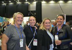 Angela Fraser, a GP, and Jessica Metcalfe, a nurse, both of the Massey University Health and Counselling Centre in Auckland, and NZMA GP Council members Stephanie Taylor, an Auckland GP and the clinical director of the Green Cross Health medical division, and Marcia Walker, a GP at Eden-Epsom Medical Centre 