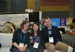 Ellen Miller, a GP registrar at Newtown Union Health Service in Wellington, Merryn Ng-Wai Shing, a GP registrar at Wadestown Medical Practice in Wellington, and Jake Aitken, a GP registrar at Ora Toa Health Services in Wellington 