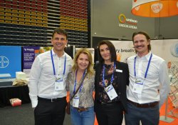 Mark Dye, co-founder and CEO, NUBU Pharmaceuticals; Rhonda Jackson, advertising and business manager, New Zealand Doctor; Kady Chemal, medical director, NUBU Pharmaceuticals; Will Douglas, COO, NUBU Pharmaceuticals
