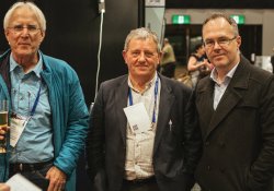 Guy Gardiner, specialist GP of Gardiner Medical Services, Blenheim; GP CME academic convenor Peter Chapman-Smith, Whangārei; Justin Sinclair, chief scientific officer of Australian Natural Therapeutics Group, Sydney