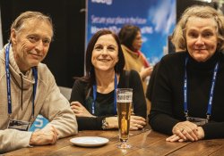 Neil Jarvis, brand manager for Boehringer Ingelheim, Auckland; Alesha Smith, pharmacologist, Dunedin; Anna Mickell, director, Matui Limited, Tauranga 