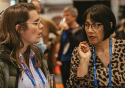 Jennifer Shields, rainbow people health and wellbeing advisor; Lovey Ratima, relationship manager, both working for Pegasus Health Network, Christchurch 