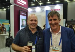 Melbourne clinical pedorthist Michael Harvey and Auckland otolaryngologist Francis Hall 