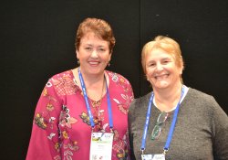 Nurse practitioner Pauline (Polly) Brennan, of Poutiri Wellness Centre, Te Puke, and Toi Ora Health Ōpōtiki nurse practitioner Deborah Smith 