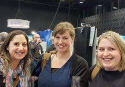 Abigail Frank, research doctor at New Zealand Clinical Research, Rachel Mansfield, specialist GP at Mosgiel Health Centre and Laura Andrews, GP registrar at Barraud Street Health Centre in Dannevirke