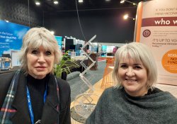 Practice managers Angela MacKenzie of Hawkes Bay Wellness Centre in Napier, and Rachel Heslip of Lumsden Medical Centre
