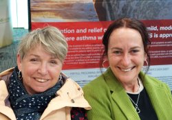Nurses Jayne Johnston, of Nelson Family Medicine, and Bridget James, of the Skin Institute Nelson