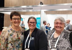 Tania Kemp, nurse practitioner at Aotea Health (Great Barrier); and Melissa Nikora, registered nurse prescriber and Tania Chamberlain, hauora services manager; both at Ngāti Kahungnunu ki Tāmaki-nui-a-Rua, Tararua