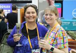 Practice nurse Rachael Thony and urgent care specialist and GP registrar Zara Bolam, The Nest Health Centre, Inglewood, Taranaki 
