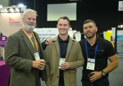 Bryan MacLeod, Coromandel Family Health Centre, Coromandel; Ritchie Jenkins and Rob Rangi, from TMG Cloudland 