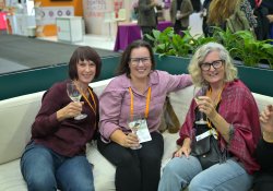 Vanessa Muller, Pāpāmoa Pines, Papamoa; Kate O’Dwyer and nurse practitioner Louise Fowler, Cicada Healthcare, Tauranga 
